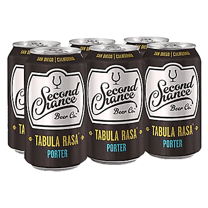Second Chance Tabula Rasa Porter 6pk 12oz Can