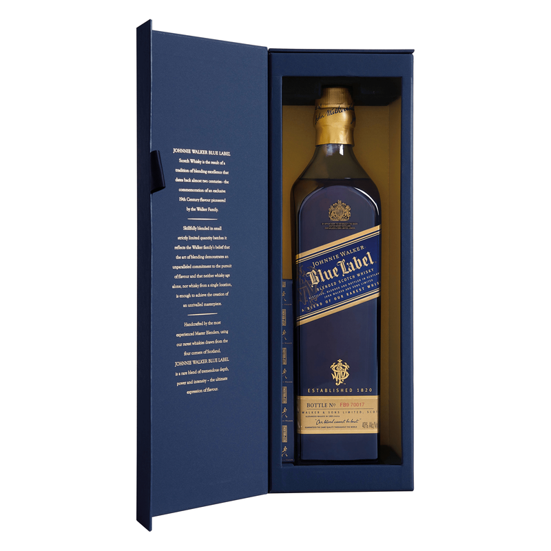 み*ぷ様 Johnnie Walker Blue Label 750ml Johnnie Walker Whisky - Blended Scotch JW Blue Label, 750 mL - QFC