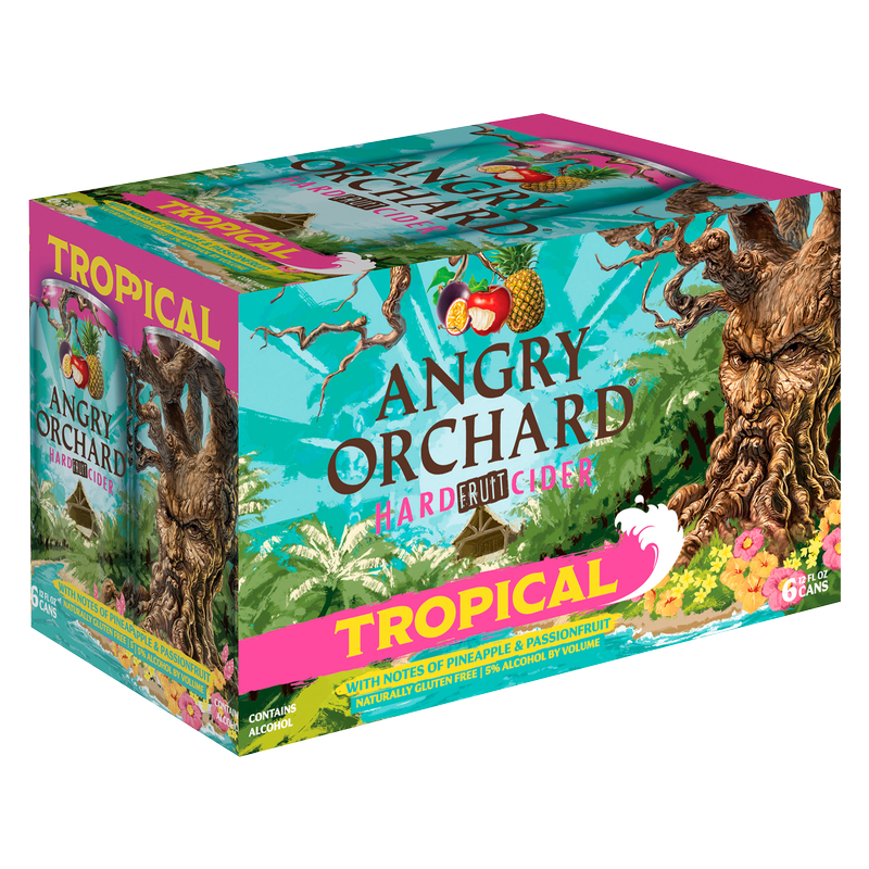 Angry Orchard Tropical Hard Cider 6pk 12oz Cans