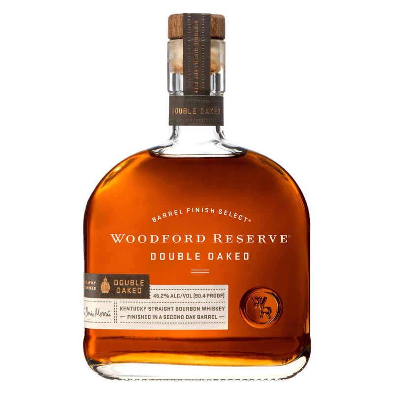 未開栓Woodford Reserve Double Oaked 1L43.2% Woodford Reserve Double Oaked Kentucky Straight Bourbon Whiskey