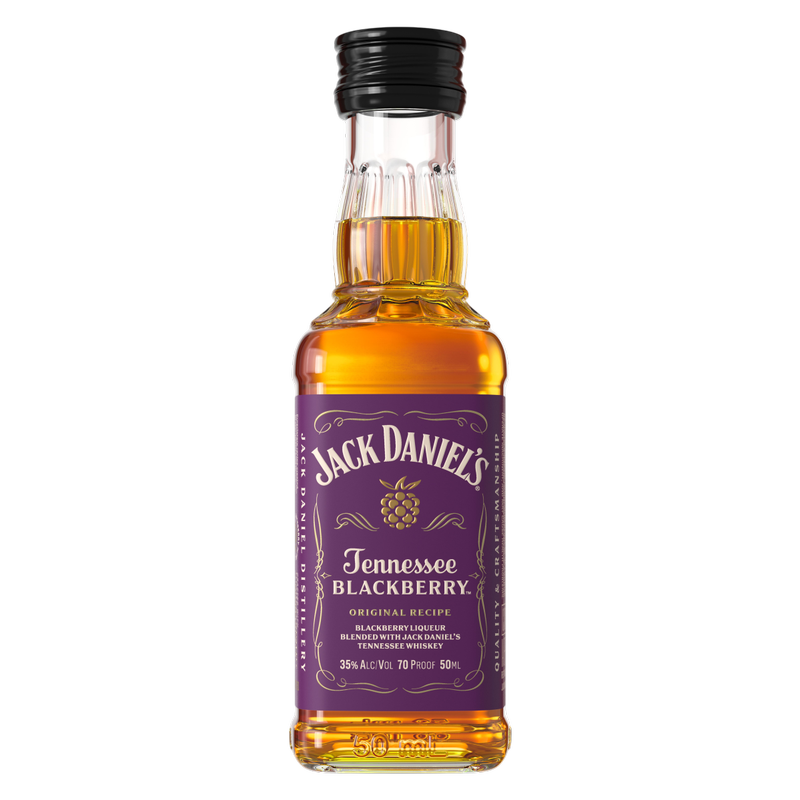 Jack Daniel's Blackberry Whiskey 50ml Bottle - Jack Daniel's – BevMo!