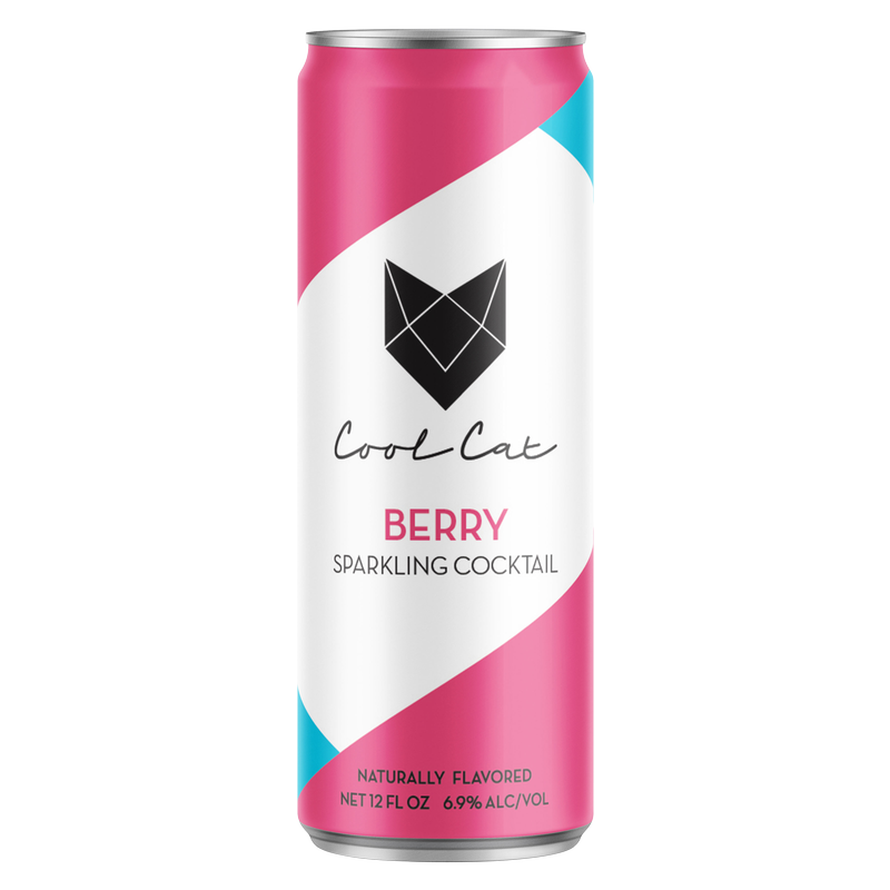 Cool Cat Berry Cocktail Spritz 355ml Can 6.9% ABV - Cool Cat – BevMo!