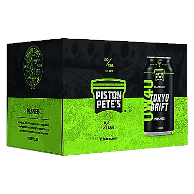 Piston Pete's Tokyo Drift Pilsner 6pk 12oz Can