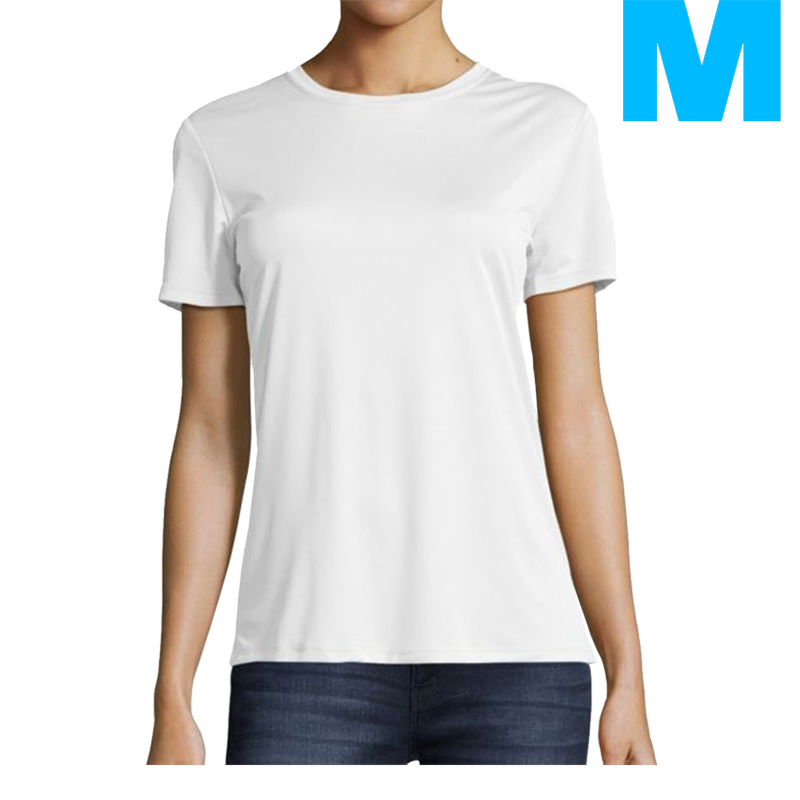 Hanes Women's Cool Dri T-Shirt White (Size M) Hanes – BevMo!