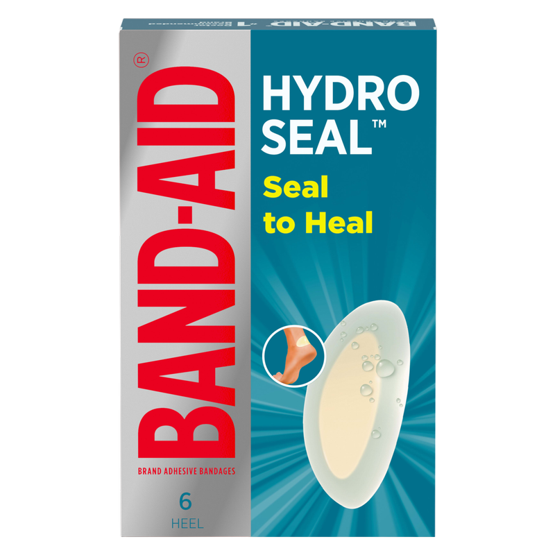 Band-Aid Hydro Seal Blister Heels Adhesive Bandages 6ct - Band-Aid