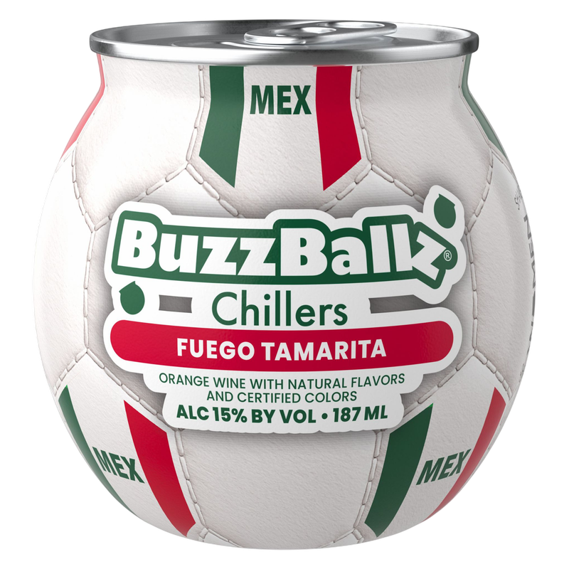 BuzzBallz Chillers Fuego Tamarita 187ml - BuzzBallz – BevMo!