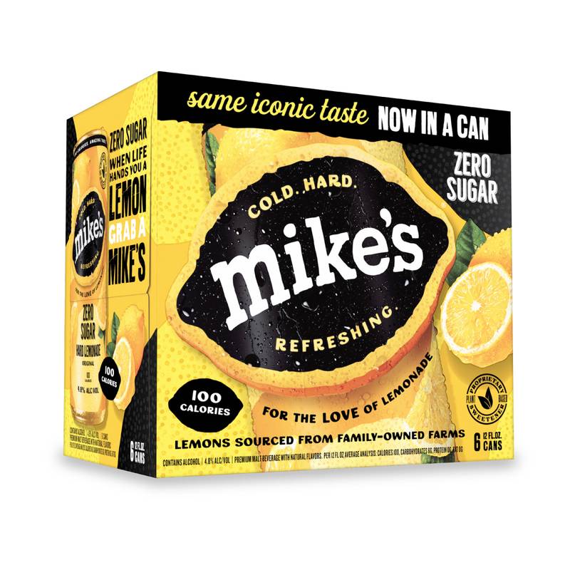 Mike's Hard Zero Sugar Lemonade 6pk 12oz Can - Mike's Hard – BevMo!