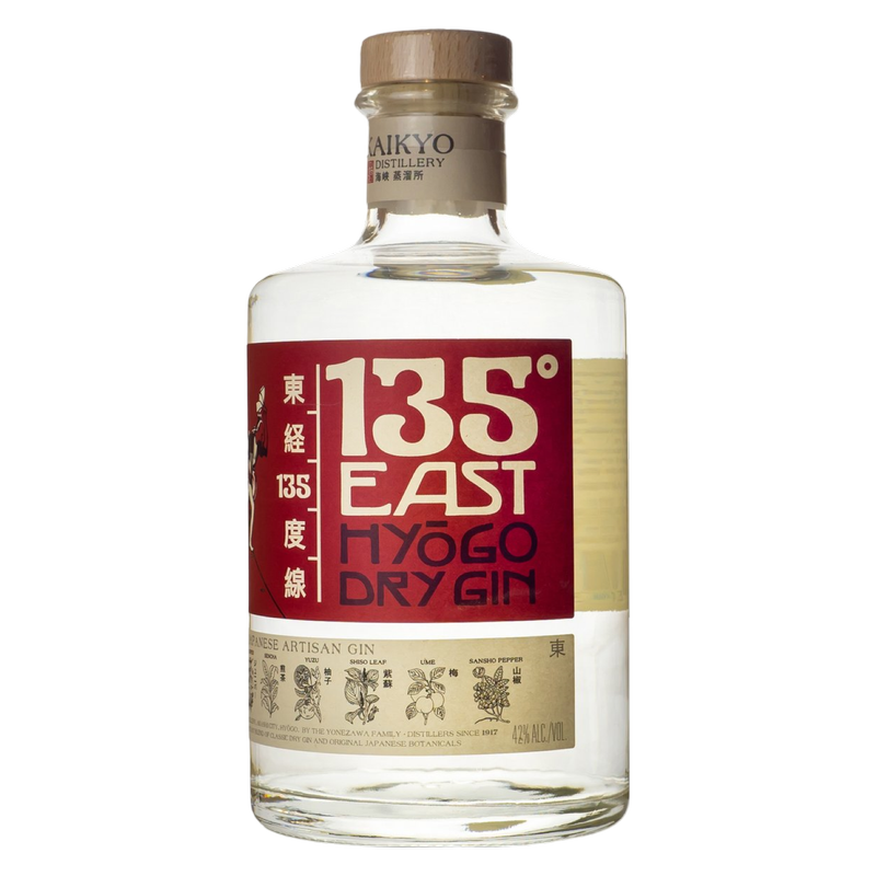 135 East Hyogo Dry Gin 750ml - 135 East – BevMo!