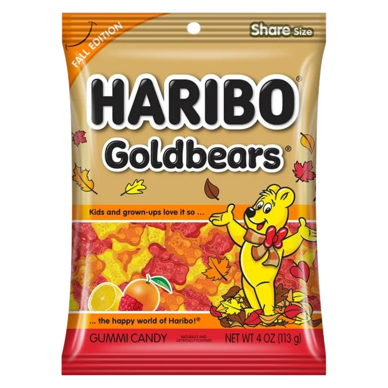 Haribo Goldbears Fall, 4oz - HARIBO – BevMo!
