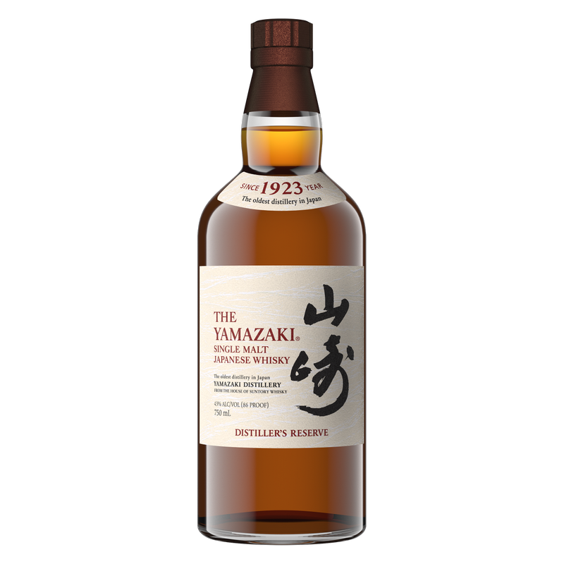 Yamazaki Distiller's Reserve Single Malt Whiskey 750ml Bottle Yamazaki Distiller's Reserve Single Malt Whiskey 750ml Bottle