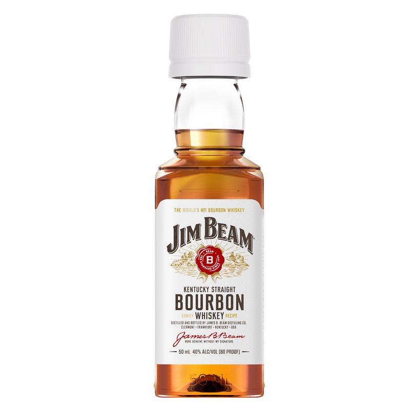 Jim Beam Bourbon Whiskey 50ml (80 Proof) - Jim Beam – BevMo!