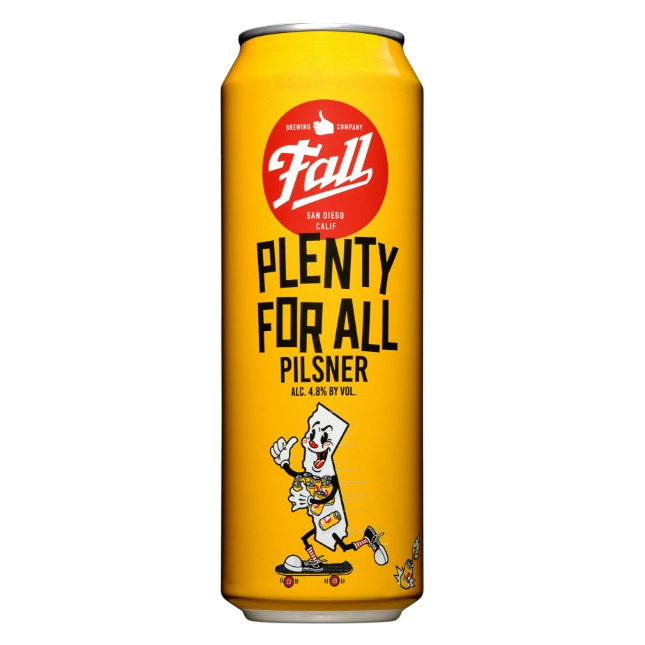 Fall Brewing Plenty For All Pilsner 19.2oz Can - Fall Brewing – BevMo!