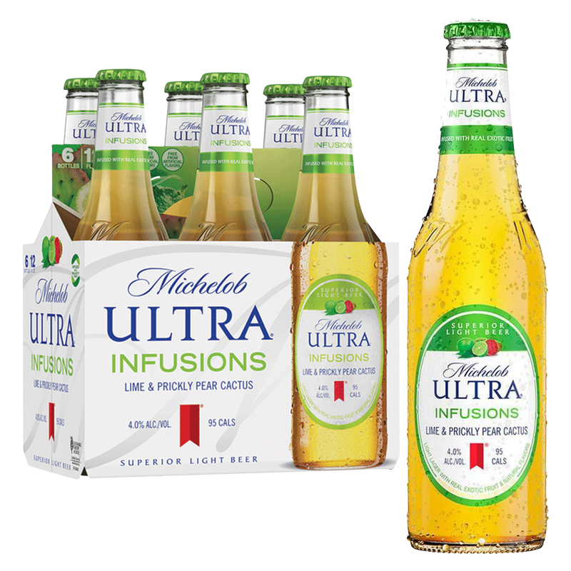 prickly pear cactus liquor Michelob Ultra Lime & Prickly Pear Cactus 6pk 12oz 4.0% ABV