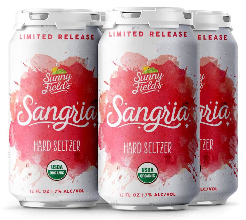 Solvang Brewing Co. Organic Sangria Hard Seltzer (4Pkc 12 Oz)