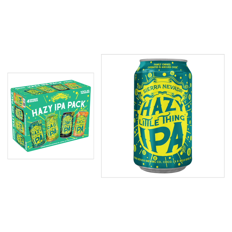 Sierra Nevada Hazy IPA Variety Pack 12pk 12oz Can 6.7% ABV