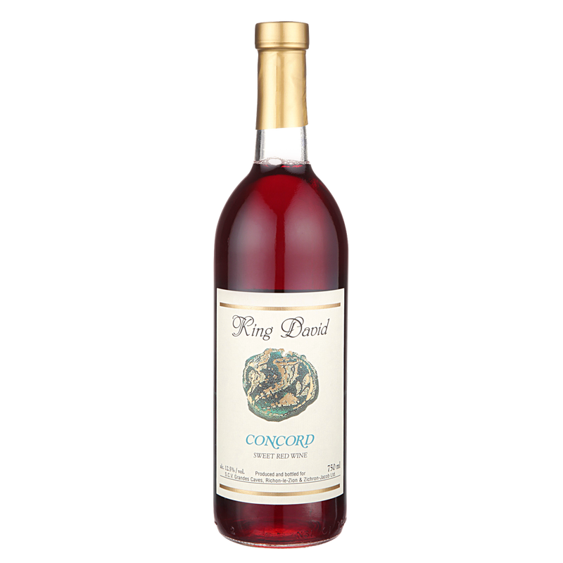 Carmel King David Concord Kosher 750ml - Carmel King David – BevMo!