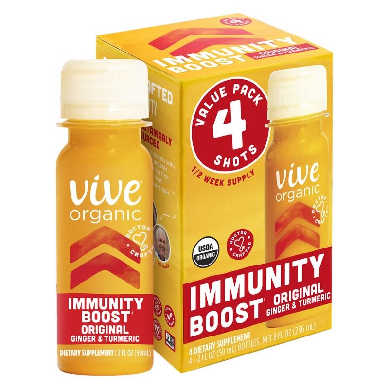 Vive Organic Immunity Boost Original 4pk 2oz Btl - Vive Organic