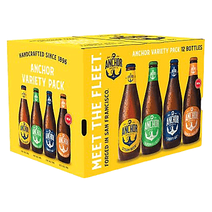 Anchor Brewing Variety Pack 12pk 12oz Btl