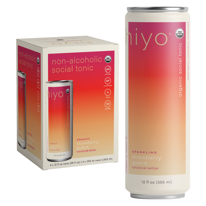 Hiyo Strawberry Guava 4pk 12oz Can - Hiyo – BevMo!
