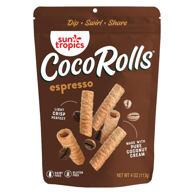 Sun Tropics CocoRolls Espresso, 4oz - Sun Tropics – BevMo!