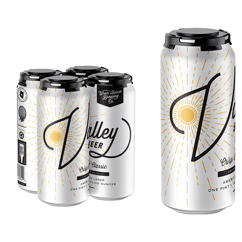 Wren House Valley Beer Lager 4pk 16oz Cans - Wren House – BevMo!