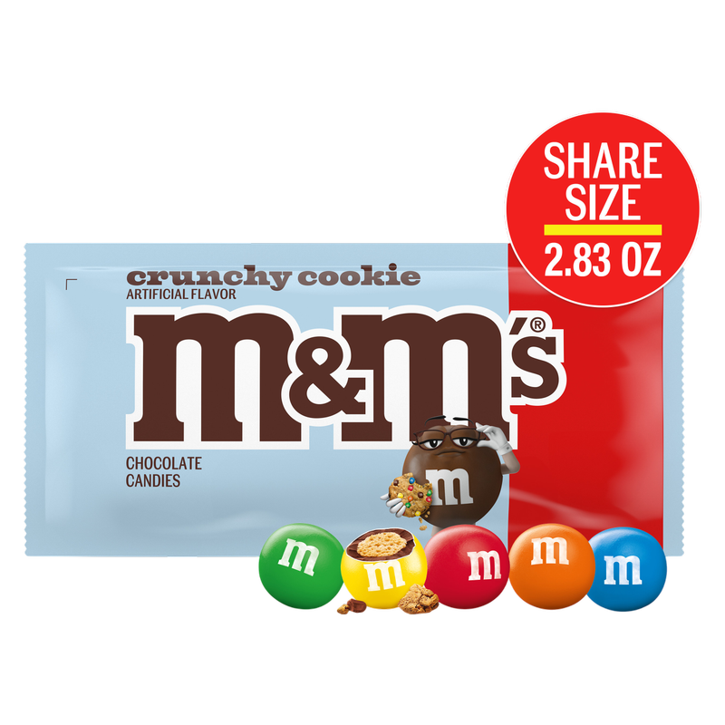 M&Ms Crunchy Cookie Candies Share Size 2.83oz - M&M's – BevMo!