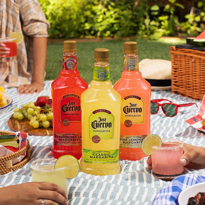 Jose Cuervo Authentic Margarita Strawberry Lime Ready to Drink