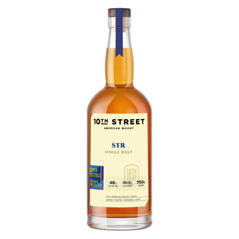10th Street STR Single Malt Whisky 750ml - 10th Street – BevMo!
