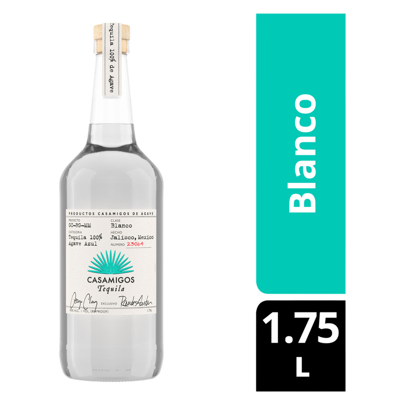 Casamigos Blanco Tequila 1.75L (80 Proof) - Casamigos – BevMo!