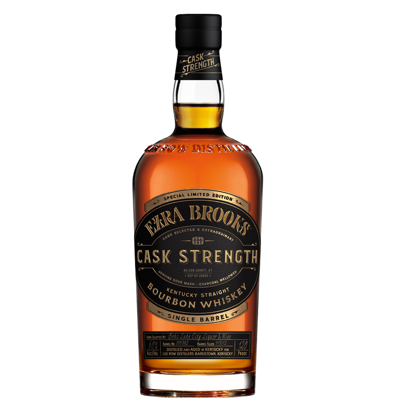 Ezra Brooks Cask Strength Single Barrel 750ml - Ezra Brooks – BevMo!