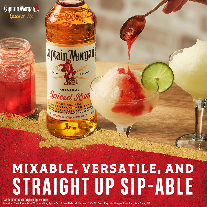 Captain Morgan Spiced Rum Plastic 750ml (70 Proof)