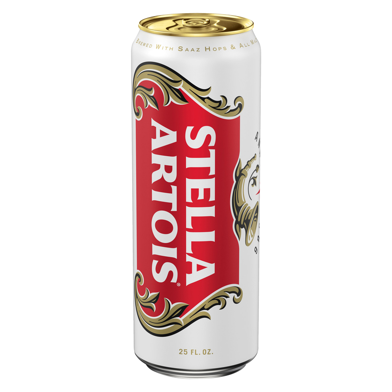 Stella Artois Single 25oz Can - Stella Artois – BevMo!