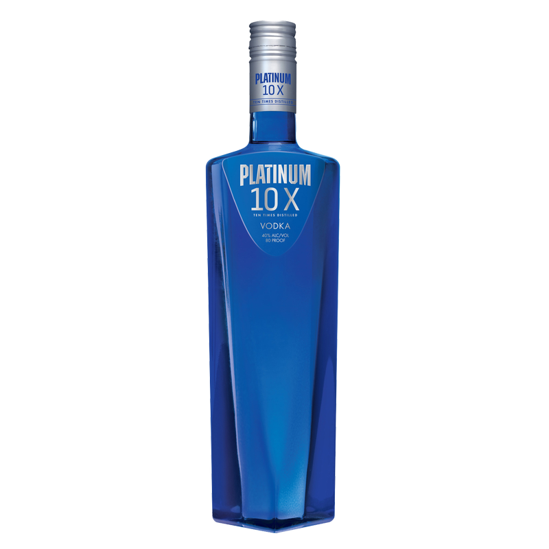 Platinum 10x Vodka 750ml - Platinum 7X – BevMo!