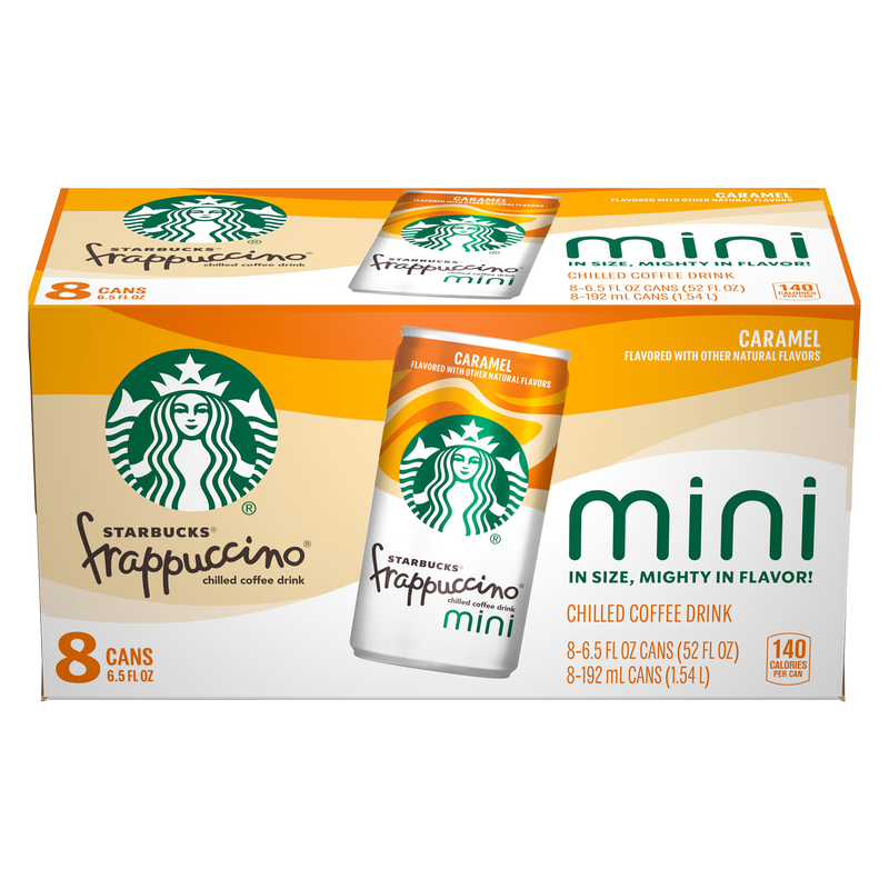 Starbucks Caramel Frappuccino 8pk 6.5oz Can - Starbucks – BevMo!