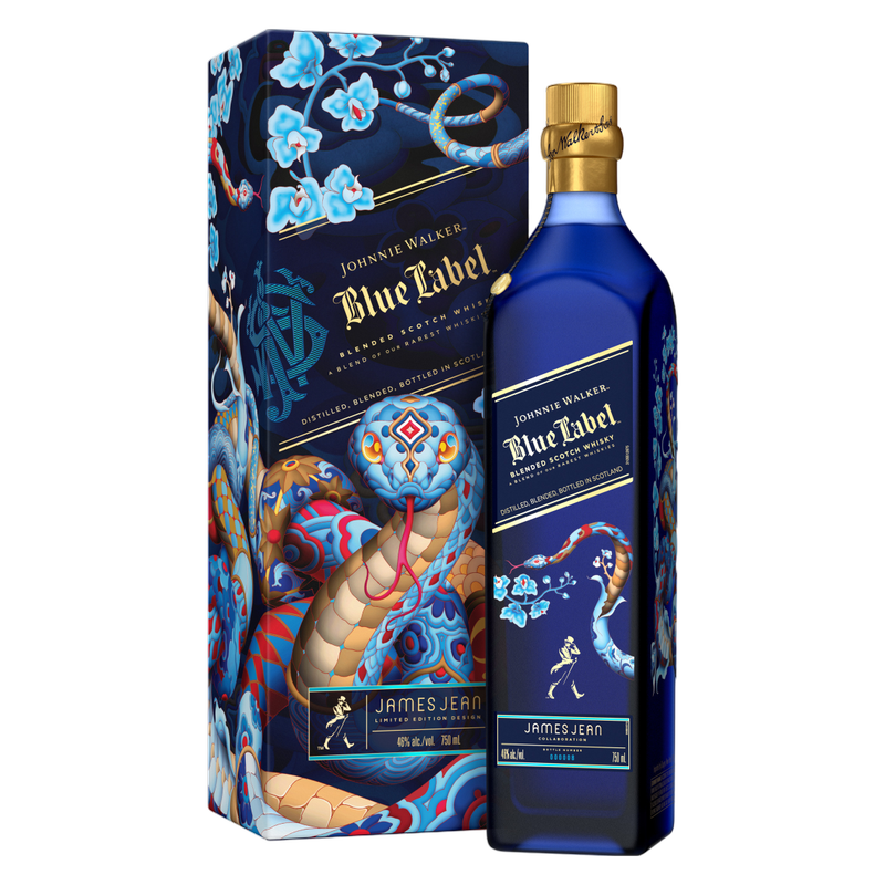 Johnnie Walker Blue Year of the Snake 750ml Bottle - Johnnie