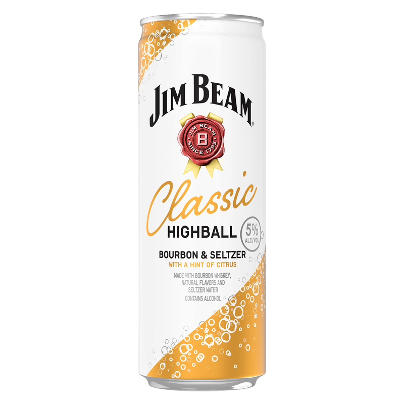 Jim Beam Highball Bourbon and Soda 4pk 12oz Can - Jim Beam – BevMo!