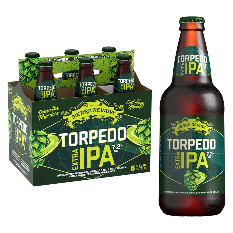 Sierra Nevada Torpedo Extra IPA 6pk 12oz Btl 7.2% ABV - Sierra