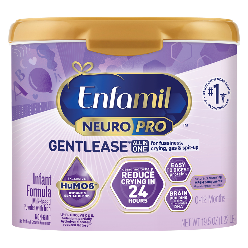 Enfamil NeuroPro Gentlease Formula Powder 19.5oz - Enfamil – BevMo!