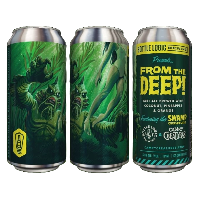 Bottle Logic From the Deep Tart Ale 4pk 16oz Can