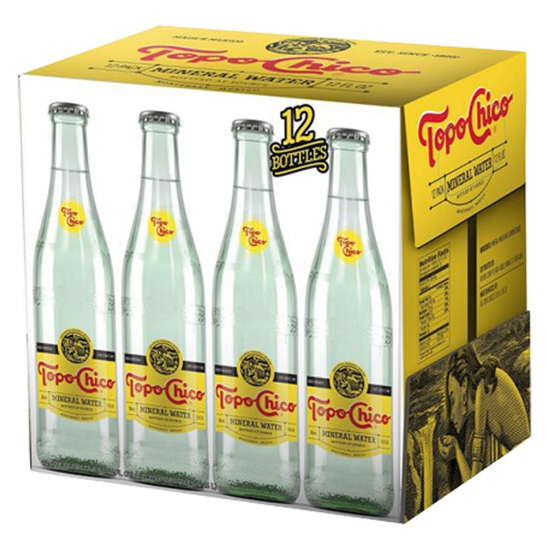 Topo Chico 12pk 12oz Glass Bottle- XL