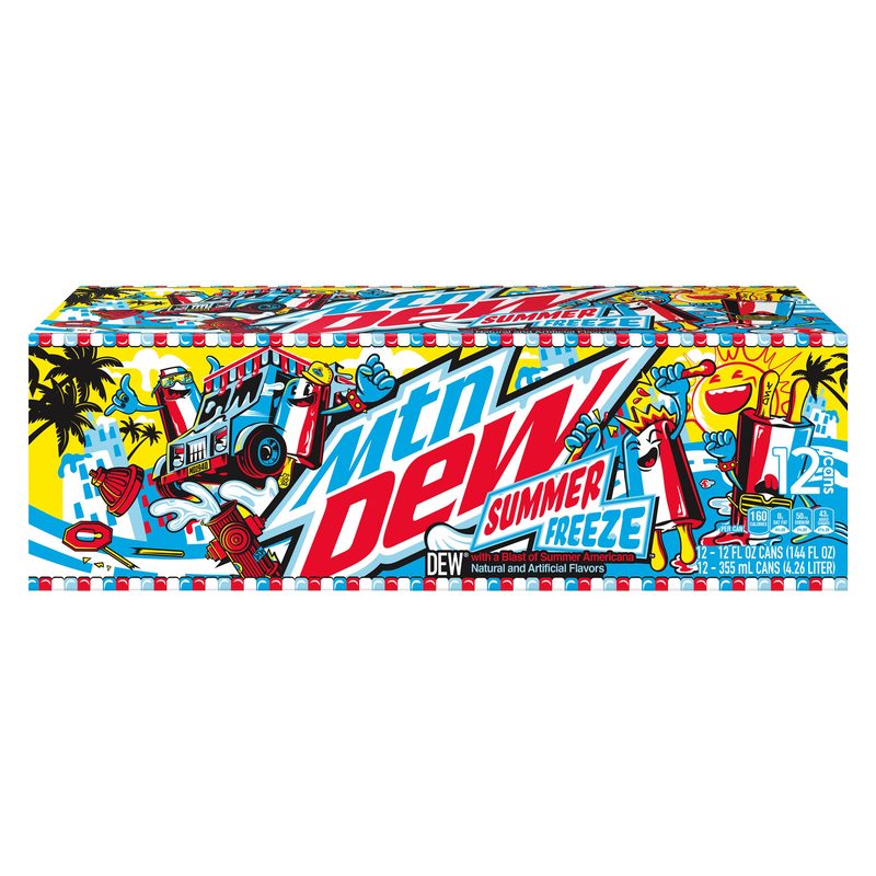 Mountain Dew Summer Freeze 12pk 12oz Can - BevMo! – BevMo!