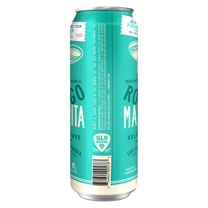 Tio Rodrigo Margarita Seltzer Pina Single 19.2oz Can