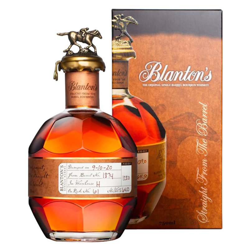 Blanton's Straight From The Barrel Bourbon 750ml - Blanton's – BevMo!
