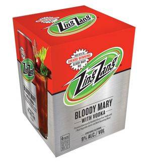 Zing Zang Bloody Mary Cocktail 4pk 355ml Can - Zing Zang – BevMo!