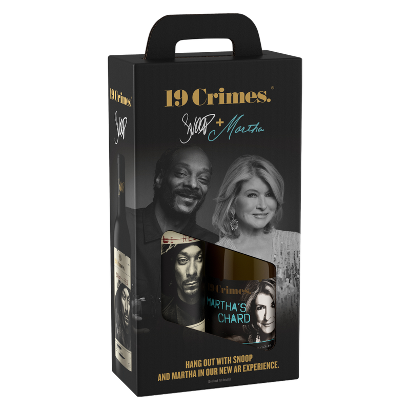 19 Crimes Snoop & Martha 2pk 750ml - 19 Crimes – BevMo!