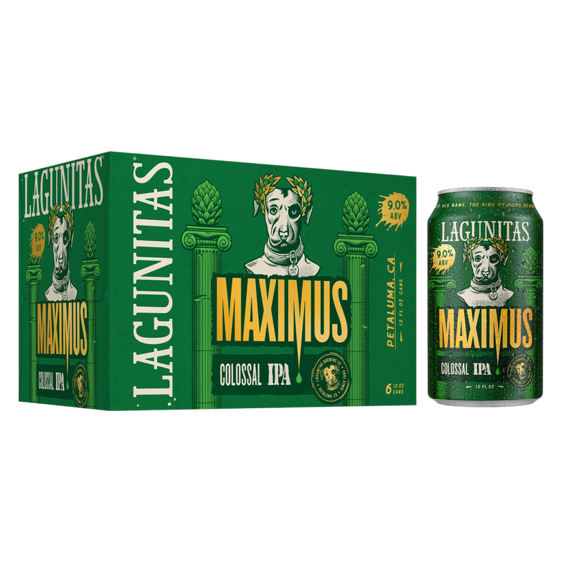 Lagunitas Maximus Imperial IPA 6pk 12oz Can 9% ABV - Lagunitas