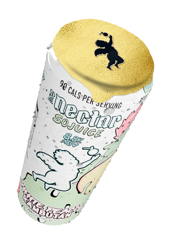 Nectar Sojuice White Peach 12oz Can
