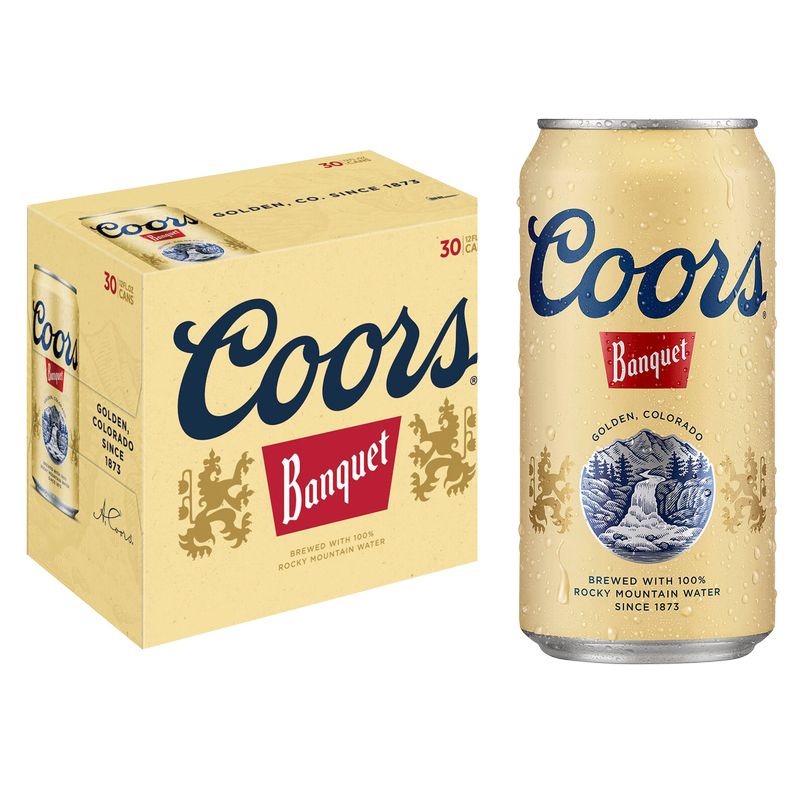 Coors Banquet 30pk 12oz Can 5.0% ABV - Coors Banquet – BevMo!
