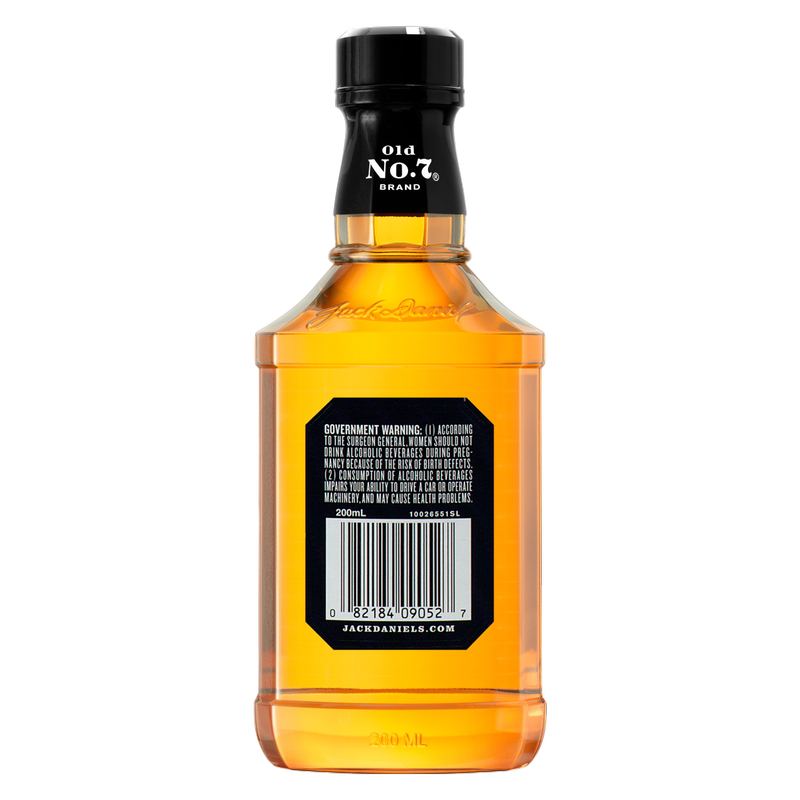 Jack Daniel's Old No. 7 Tennessee Whiskey 200 mL (80 Proof) - Jack