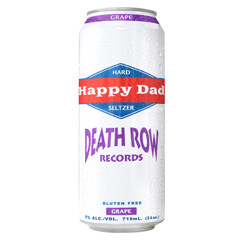 Happy Dad Hard Seltzer Big Poppa Death Row Records Grape Single Happy Dad Hard Seltzer Big Poppa Death Row Records Grape Single
